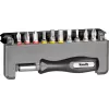 Skrūvgriežu uzgaļu komplekts KWB Industrial Steel Standard Handy Bit Box