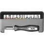 Skrūvgriežu uzgaļu komplekts KWB Industrial Steel Standard Handy Bit Box