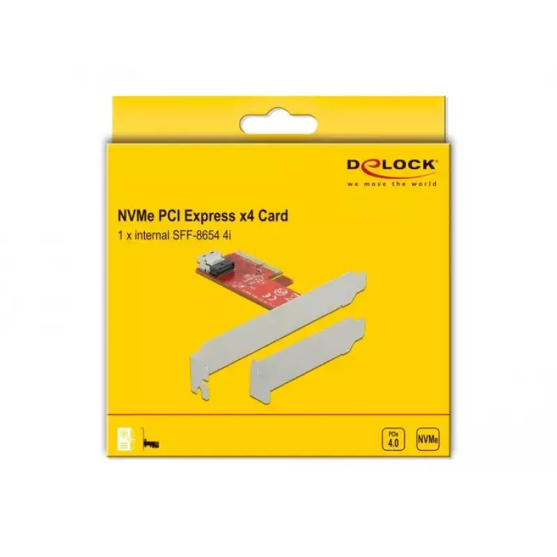 DeLOCK 90483 PCIe interfeisa karte ar SFF-8654 savienotāju
