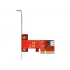 DeLOCK 90483 PCIe interfeisa karte ar SFF-8654 savienotāju