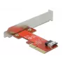 DeLOCK 90483 PCIe interfeisa karte ar SFF-8654 savienotāju