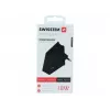 Lādētājs iekštelpām Swissten 22049000, USB Type-C, 18 W, melns