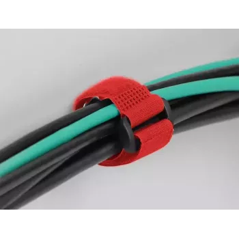 Atkārtoti lietojams kabelis ar Velcro stiprinājumu DeLOCK 19545 Sarkans 190mm 25mm 5 gab.