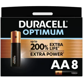 Duracell AA vienreizējās lietošanas baterijas 8 gab