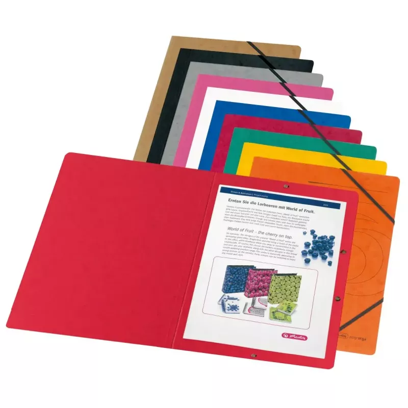 Herlitz kartona mape A4 dažādās krāsās 11166816