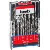 Urbju komplekts KWB 109119 HSS ātrgriezējtērauds