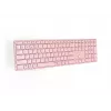 Rapoo E9800M Bezvadu tastatūra Bluetooth QWERTZ Vācu Rozā