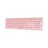 Rapoo E9800M Bezvadu tastatūra Bluetooth QWERTZ Vācu Rozā