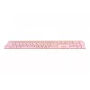 Rapoo E9800M Bezvadu tastatūra Bluetooth QWERTZ Vācu Rozā