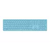 Rapoo E9800M bezvadu tastatūra Home RF Wireless Bluetooth QWERTZ vācu zila