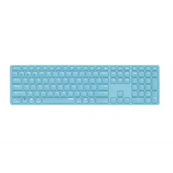 Rapoo E9800M bezvadu tastatūra Home RF Wireless Bluetooth QWERTZ vācu zila