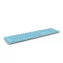 Rapoo E9800M bezvadu tastatūra Home RF Wireless Bluetooth QWERTZ vācu zila
