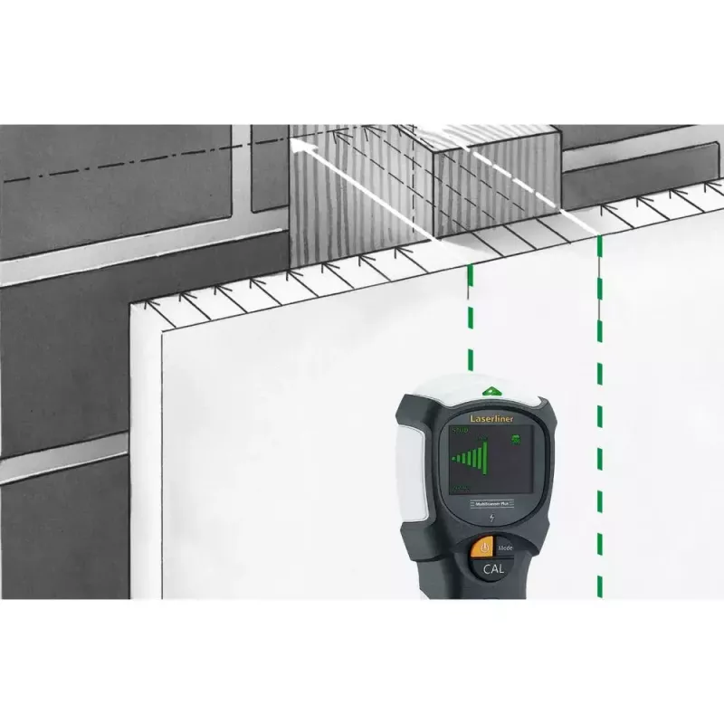 Laserliner MultiScanner Plus digitālais daudzfunkciju detektors