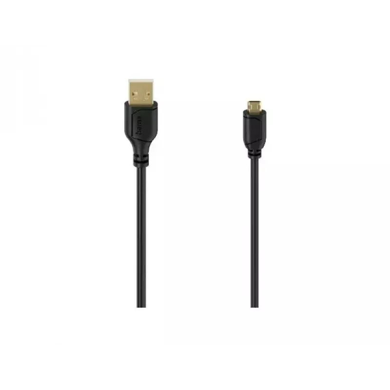 Hama 00074264 USB kabelis USB 2.0 0.75 m USB A Micro-USB A Melns