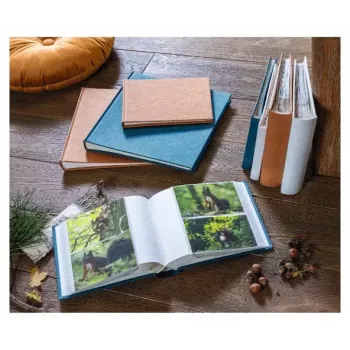 Hama Wrinkled fotoalbums balts 36 lapas 10x15 grāmatas iesējums