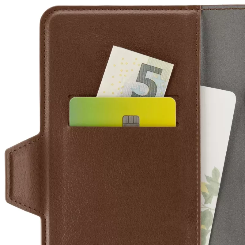 Hama 00118895 telefona maciņš 15.5 cm (6.1 collu) Folio Brūns