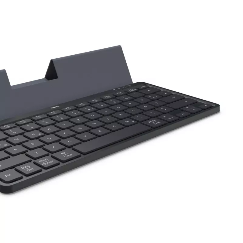 Hama Travel 600 QWERTZ vācu Bluetooth tastatūra melna, tumši pelēka