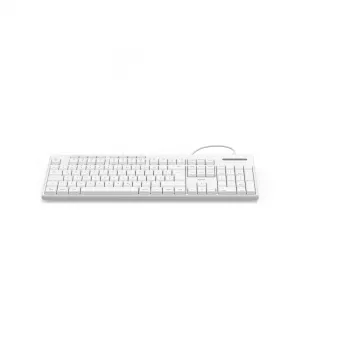 Hama CK-200 tastatūra mājai/birojam USB QWERTZ vācu izkārtojums balta