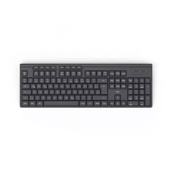 Hama WK-200 bezvadu tastatūra QWERTZ vācu izkārtojums melna