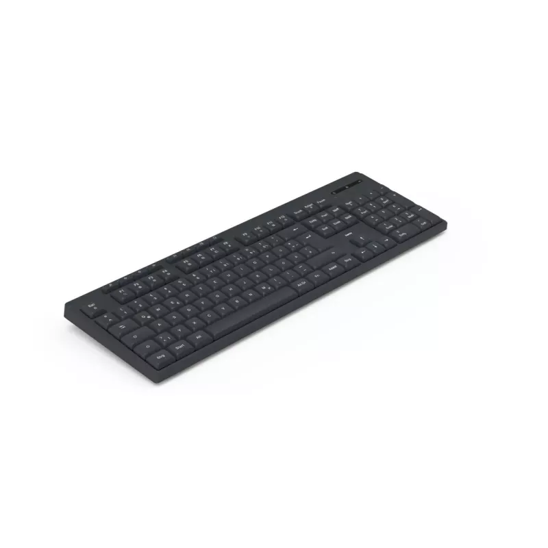 Hama WK-200 bezvadu tastatūra QWERTZ vācu izkārtojums melna