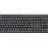 Hama WK-200 bezvadu tastatūra QWERTZ vācu izkārtojums melna