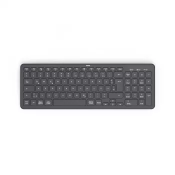 Hama WK-300 bezvadu tastatūra Home/Office RF Wireless + Bluetooth QWERTZ melna