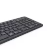 Hama WK-300 bezvadu tastatūra Home/Office RF Wireless + Bluetooth QWERTZ melna
