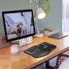 Hama WK-900 Ergo tastatūra Home/Office RF Wireless + Bluetooth QWERTZ vācu melna, zila, tumši pelēka