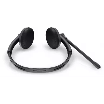 DELL WH1022 Austiņas ar vadu, galvas saite, zvaniem/mūzikai, USB Type-A, melnas