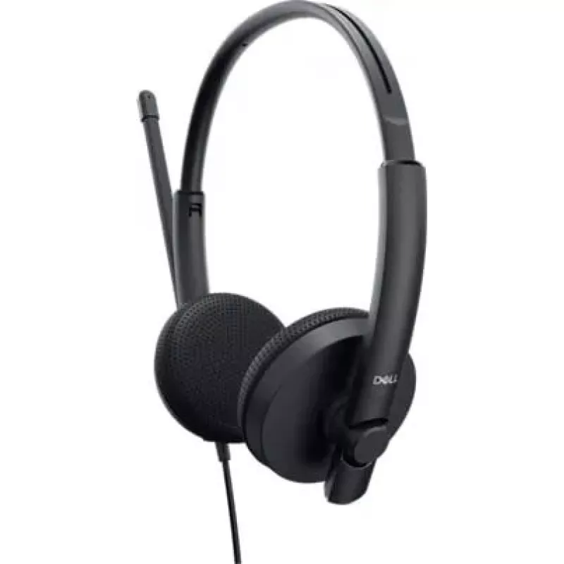 DELL WH1022 Austiņas ar vadu, galvas saite, zvaniem/mūzikai, USB Type-A, melnas