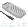 ACT USB 40Gbps M.2 2280 NVMe / PCIe SSD ārējais korpuss, bezinstrumentu montāža