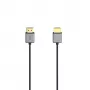 Hama 00205449 HDMI kabelis 1.5 m HDMI Type A (Standarta) Melns, Pelēks