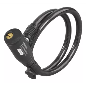 Hama 00178137 velosipēda troses slēdzene Melna 650 mm