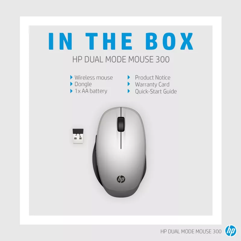 Pele HP Dual Mode RF Wireless Bluetooth