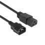 Strāvas vads ACT C14 uz C21 IEC60320, 2 m, 250 V, 10 A, melns
