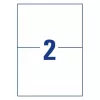Avery Zweckform 6176 uzlīmju lapas 210 × 148 mm, 50 loksnes