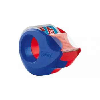 Tesa 57859 Mini lentes dozators ar zilu/sarkanu korpusu