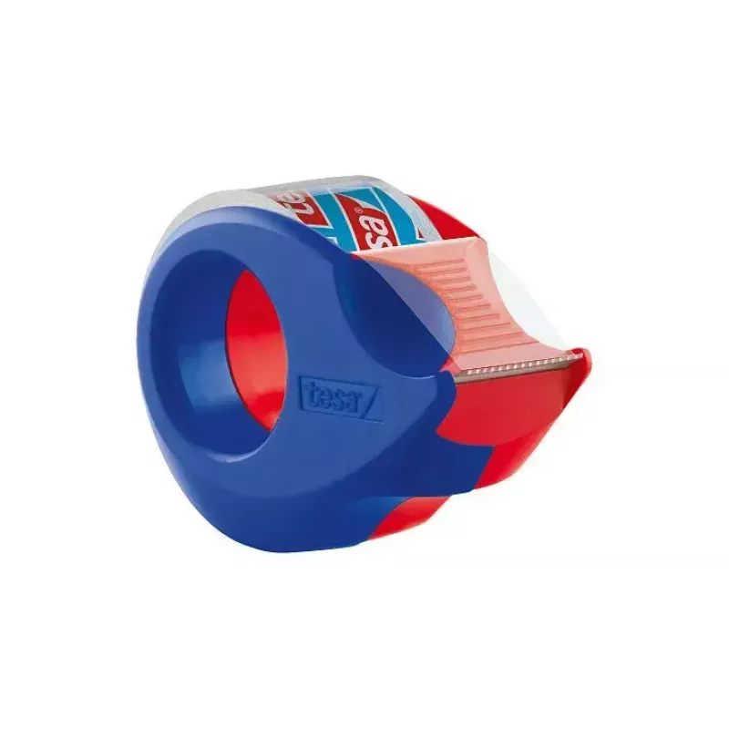 Tesa 57859 Mini lentes dozators ar zilu/sarkanu korpusu