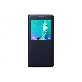 Samsung EF-CG928 S-View Flip vāciņš Galaxy S6 edge+ Melns, Zils