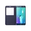 Samsung EF-CG928 S-View Flip vāciņš Galaxy S6 edge+ Melns, Zils