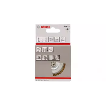 Stiepļu ritenis Bosch 2608622009 7,5 cm, misiņa pārklājums