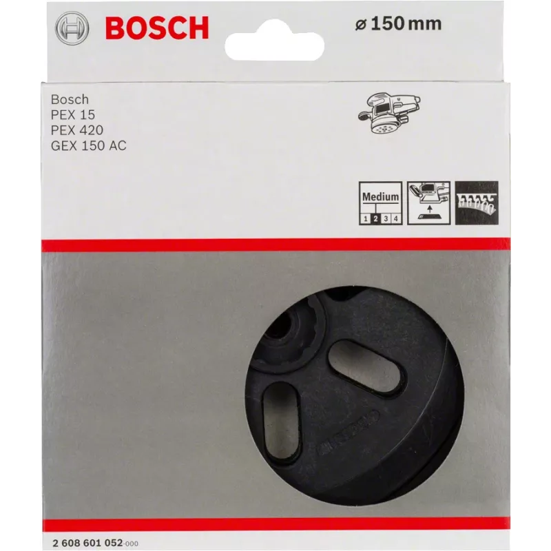 Bosch 2 608 601 052 slīpēšanas paliktnis, 1 gab.