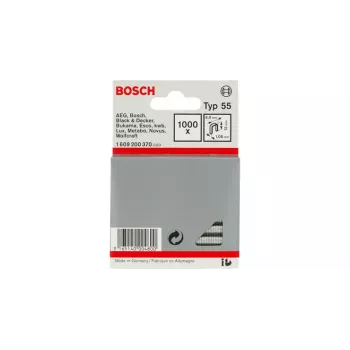 Šauras kronšteina skavas Bosch Type 55 1609200370 10mm 1000gab