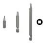 Bosch Extra-Hart skrūvgrieža uzgaļu komplekts, 3 gab., 25 mm garums, 1/4 collas (6,35 mm) sešstūra kāts