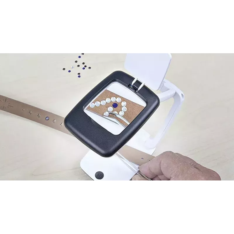Palielināmais stikls WEDO 271 75101 Melns Balts