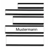 Pašlīmējošs etiķešu turētājs Franken C104
