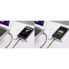 USB kabelis Renkforce RF-4600467 0,5m USB A USB C/Micro-USB B/Lightning pelēks
