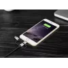 USB kabelis Renkforce RF-4600467 0,5m USB A USB C/Micro-USB B/Lightning pelēks