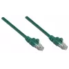 Intellinet tīkla savienojuma kabelis, Cat6A, 20m, Zaļš, Varš, S/FTP, LSOH/LSZH, PVC, RJ45, Apzeltīti kontakti, Bezķēdes, Ar aizsargvāciņu, Mūža garantija