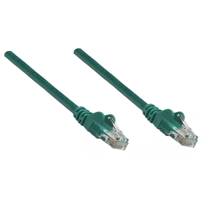Intellinet tīkla savienojuma kabelis, Cat6A, 20m, Zaļš, Varš, S/FTP, LSOH/LSZH, PVC, RJ45, Apzeltīti kontakti, Bezķēdes, Ar aizsargvāciņu, Mūža garantija